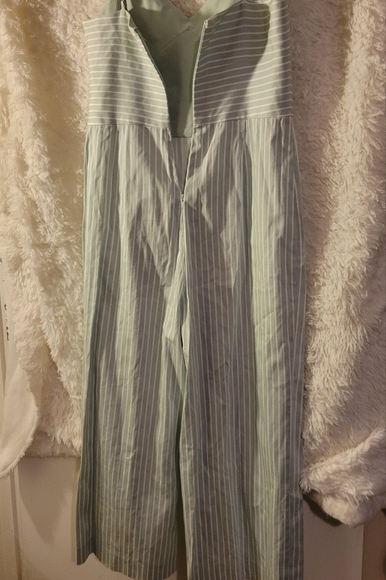 Sage stripped junior jumpsuit - Picture 3 of 5